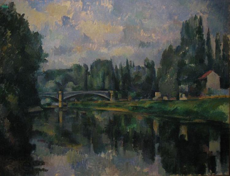Paul Cezanne Bridge at Cereteil By Paul Cezanne Norge oil painting art